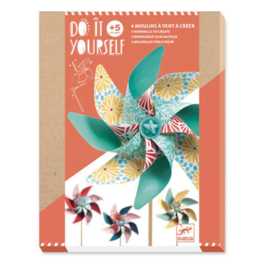 Sweet Windmills Pinwheels DIY Craft Kit - Image 2