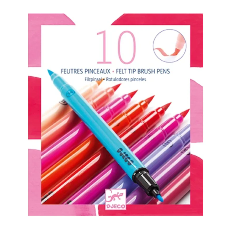 Felt Tip Brush Pens-Sweet