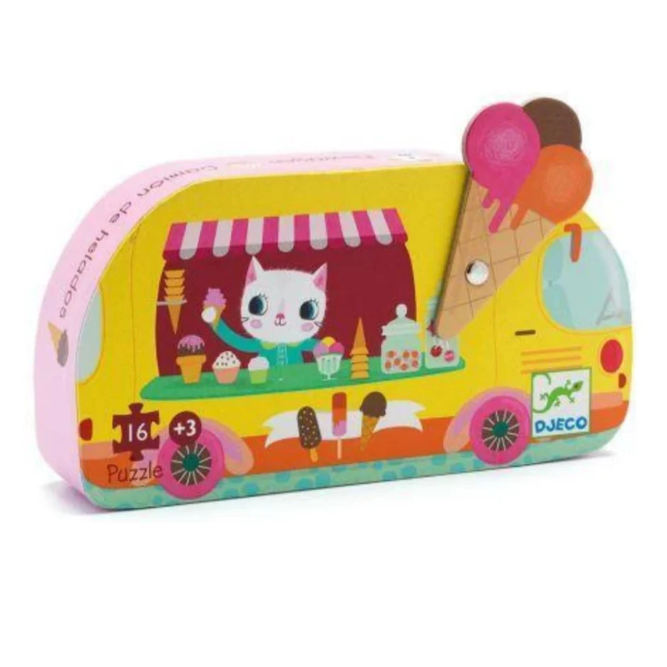 Ice Cream Truck Puzzle -16pcs