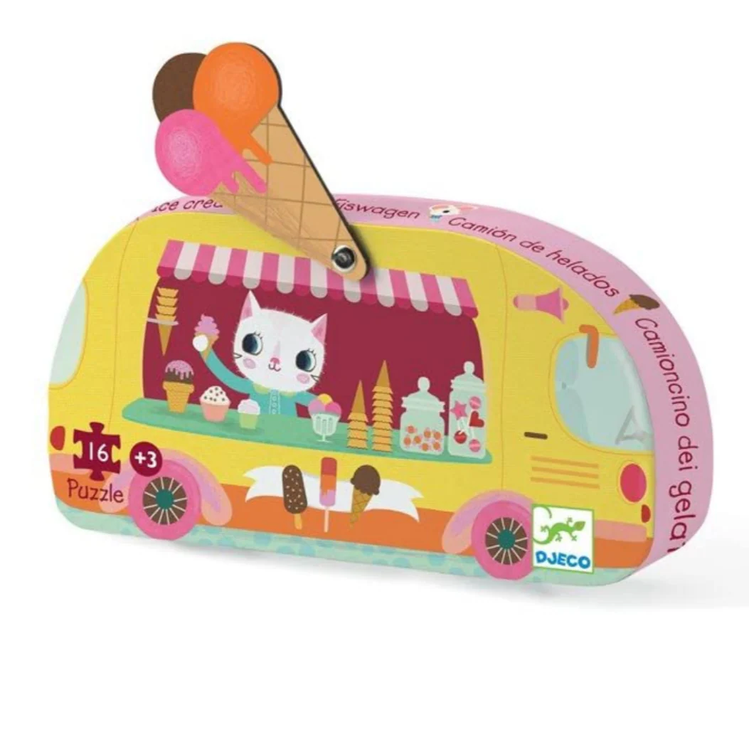 Ice Cream Truck Puzzle -16pcs - Image 3