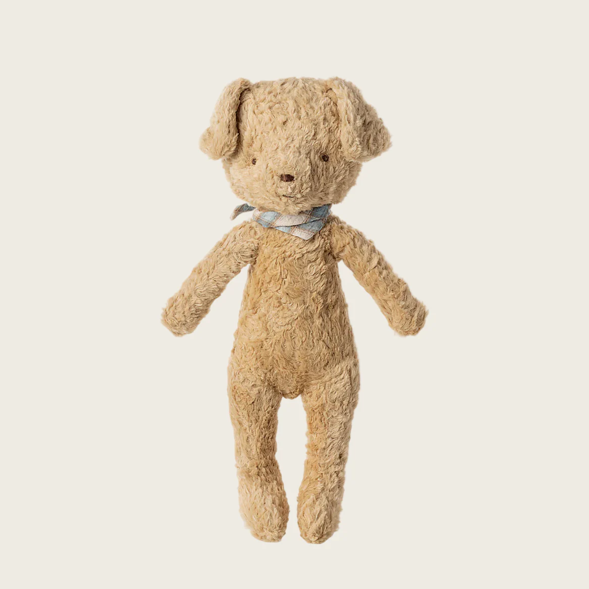 Vintage Dog plush - Soft sand