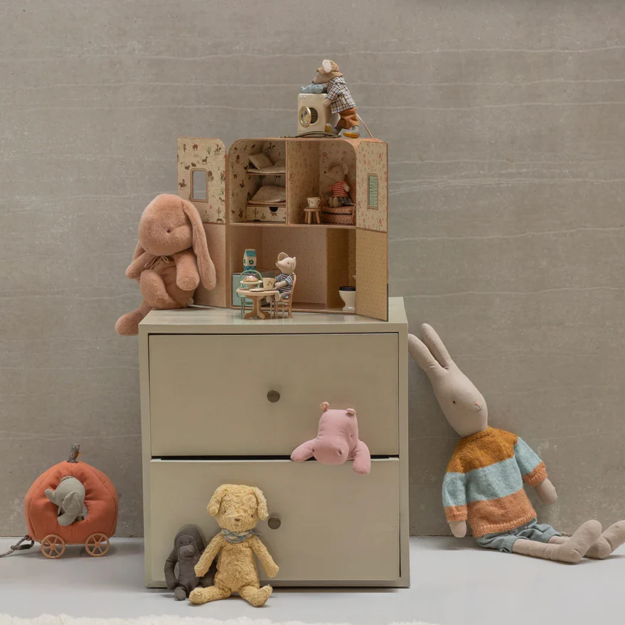 Vintage Dog plush - Soft sand - Image 4