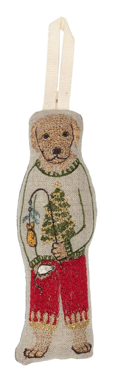 Dog with Gifts Ornament - Image 3