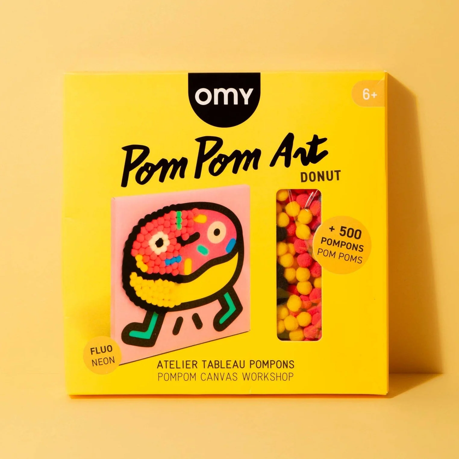 Donut - Pom pom art - Image 2