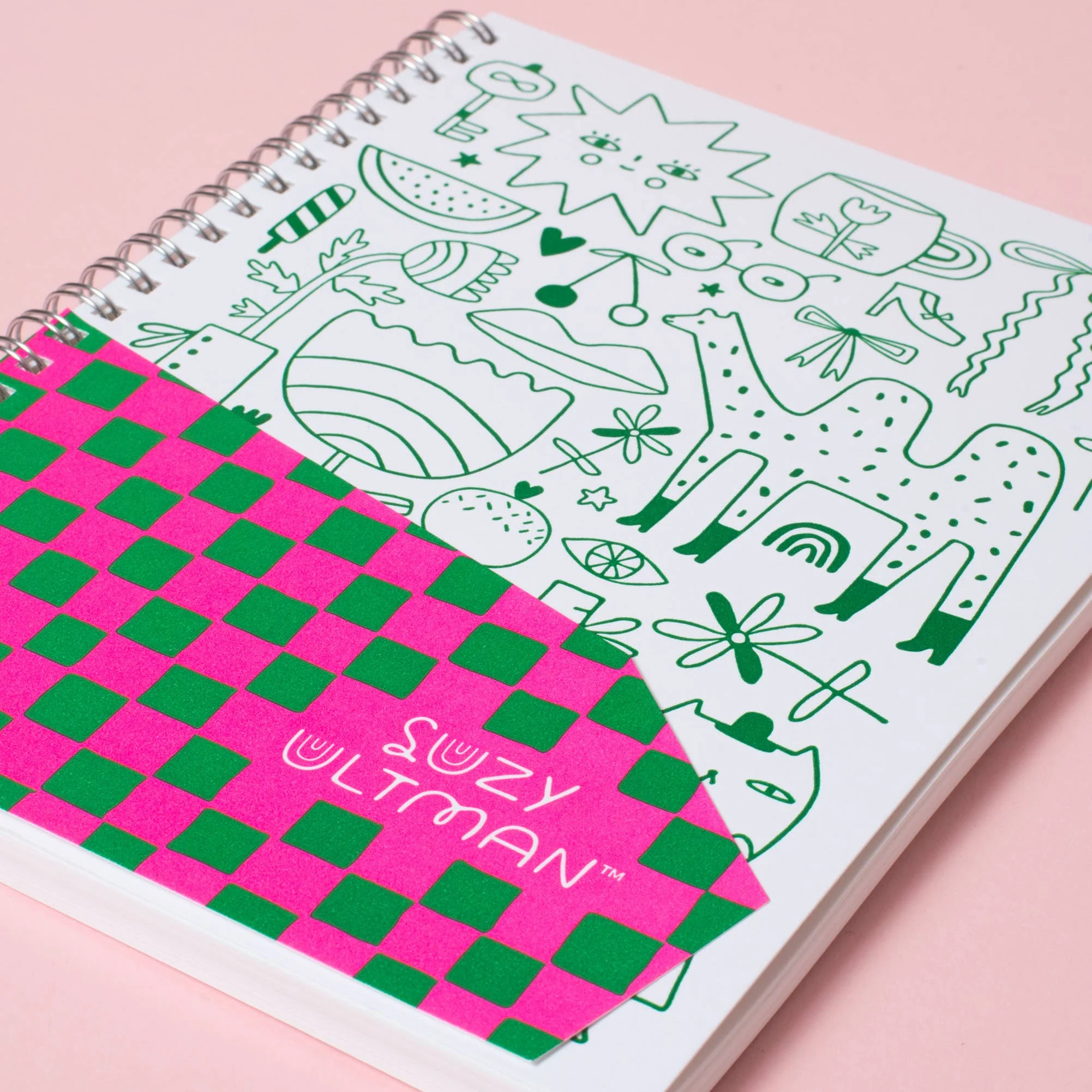 Doodles Letterpress Notebook by Suzy Ultman - Image 2