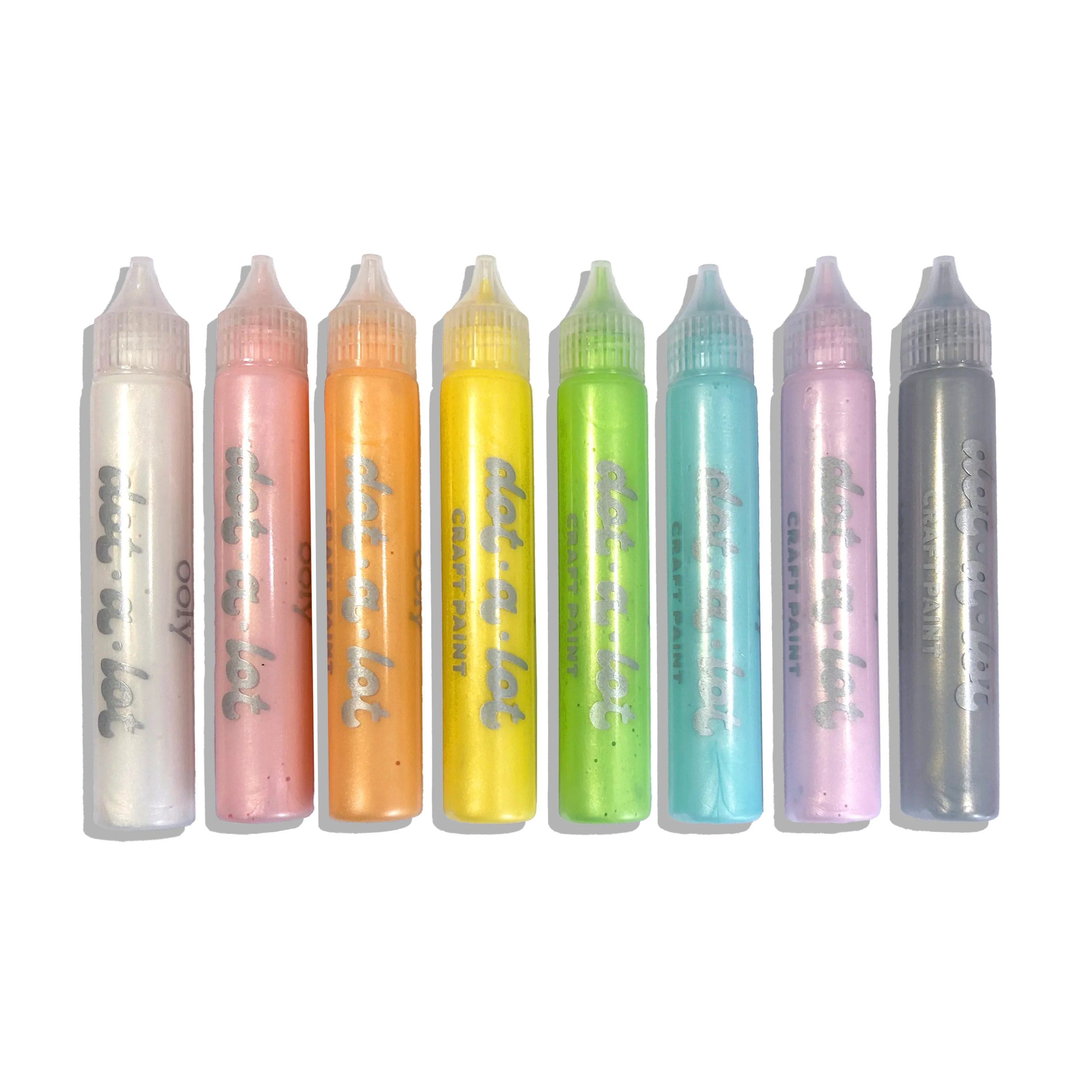 Dot-A-Lot: Dimensional Craft Paint - Pearlescent (Set of 8) - Image 3