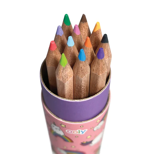 Draw 'n' Doodle Mini Colored Pencils + Sharpener - Set of 12 - Image 3