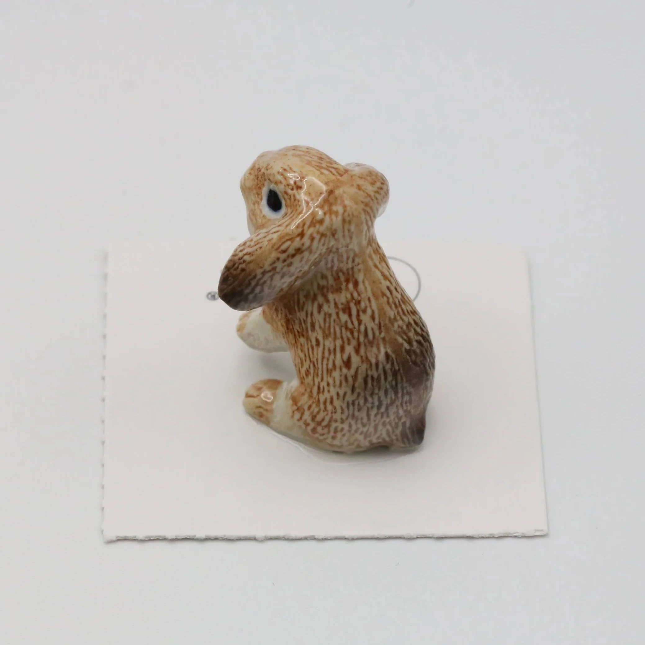 Duchess Lop-eared Rabbit Porcelain Miniature - Image 2