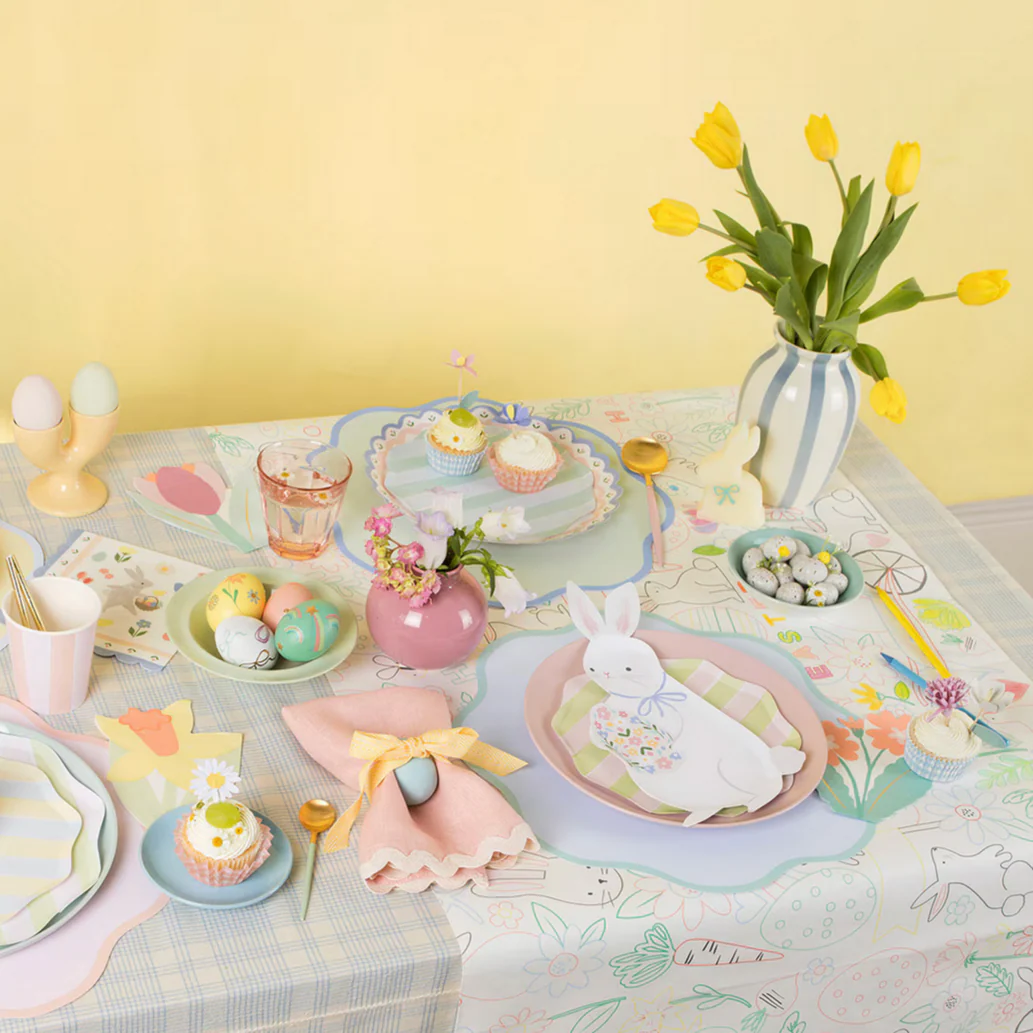 Easter Bunny Shaped Plates (x8) - Image 2