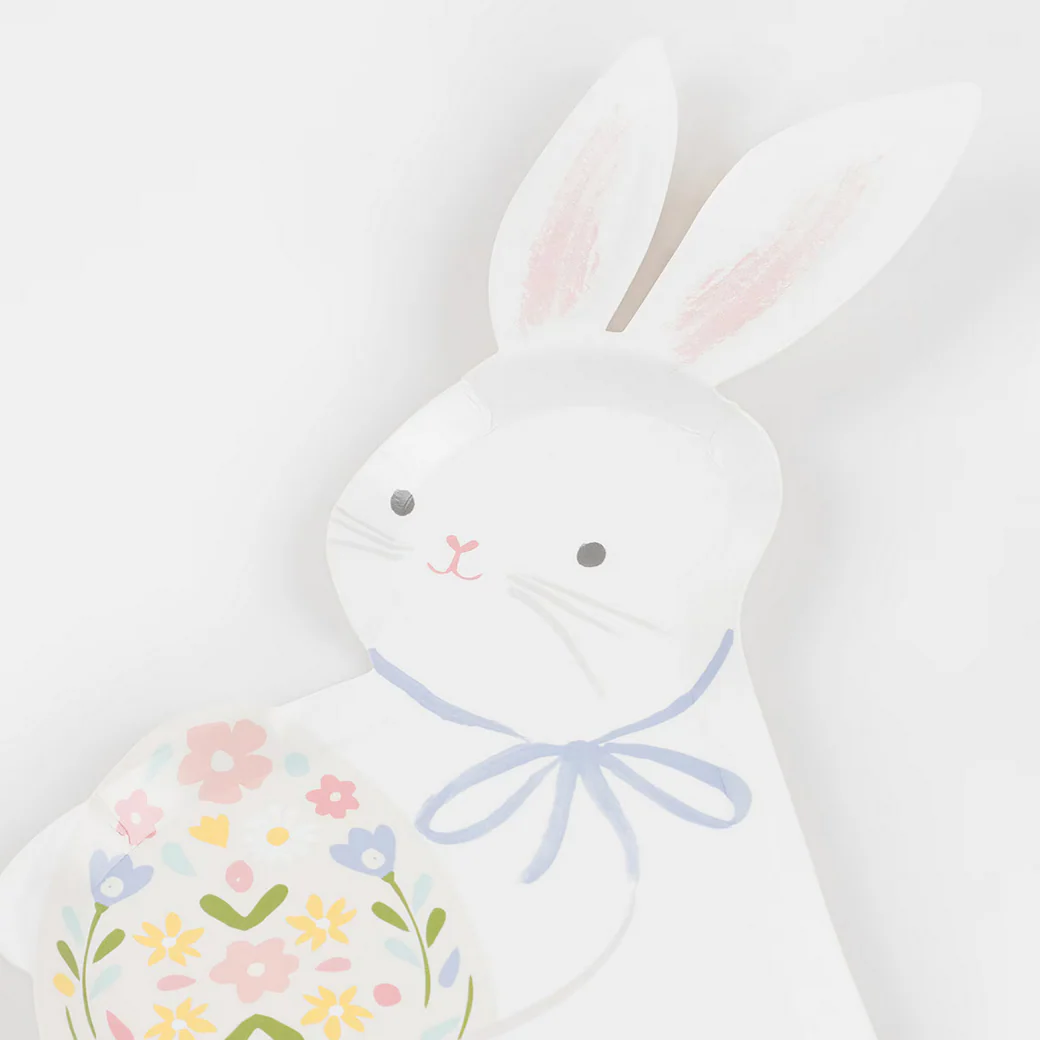 Easter Bunny Shaped Plates (x8) - Image 3