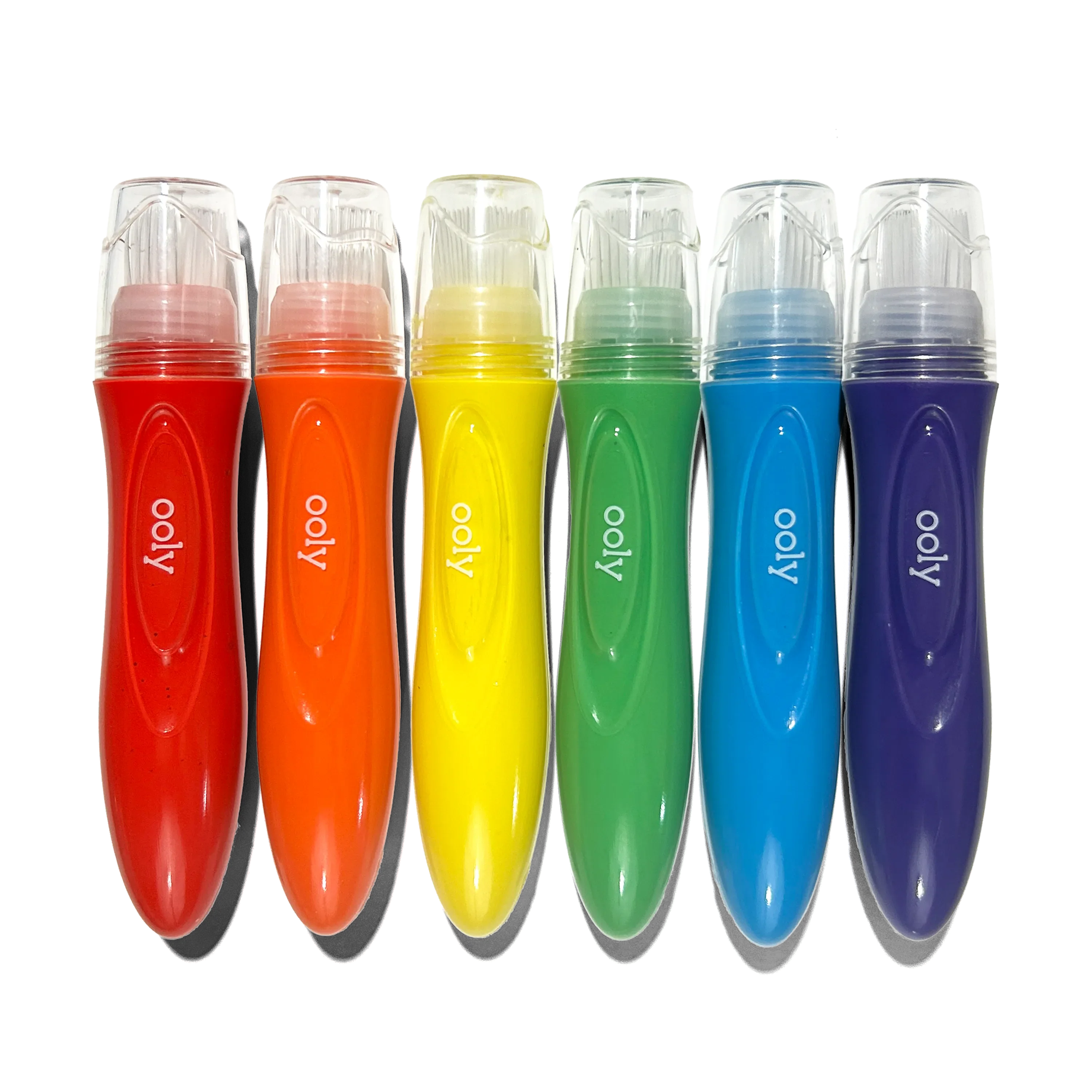 Easy Squeezy Squeezable Poster Paint Brushes - Set of 6 - Image 3