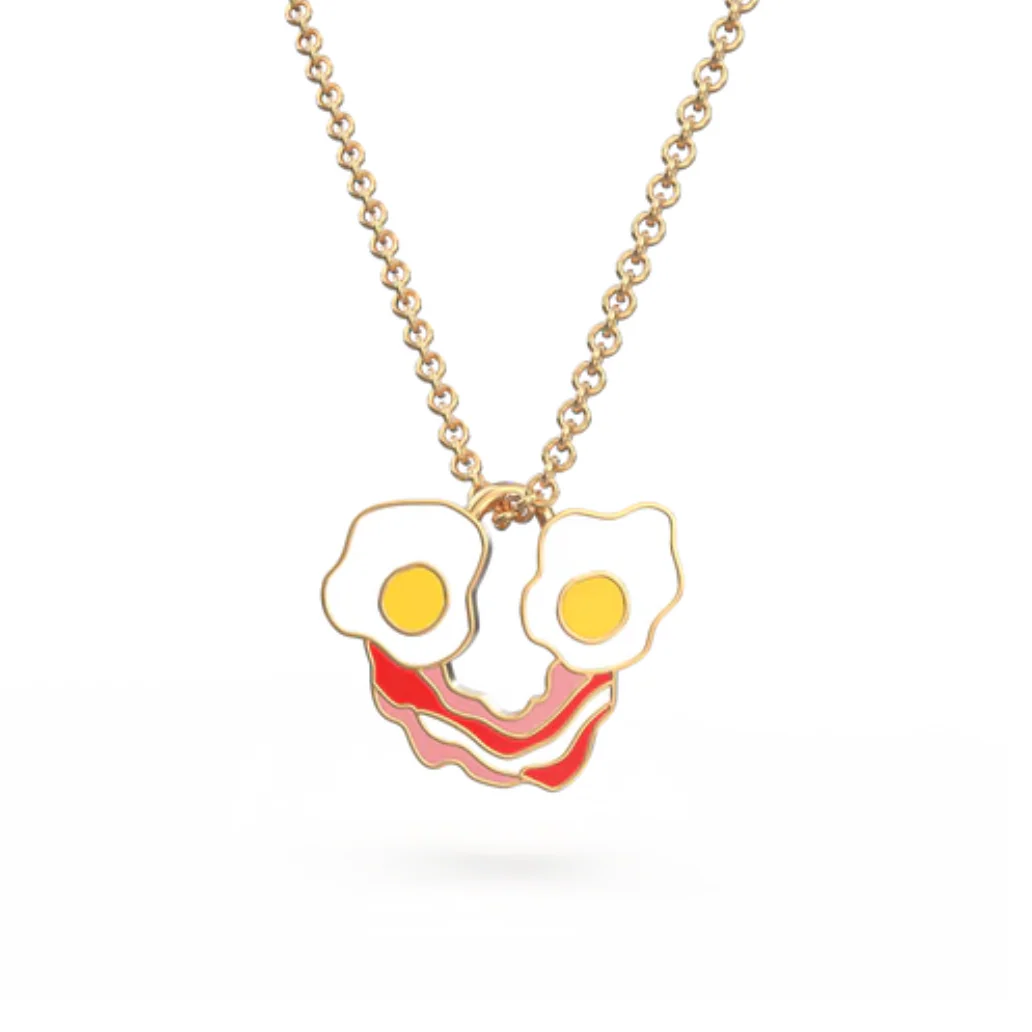 Eggs & Bacon Pendant