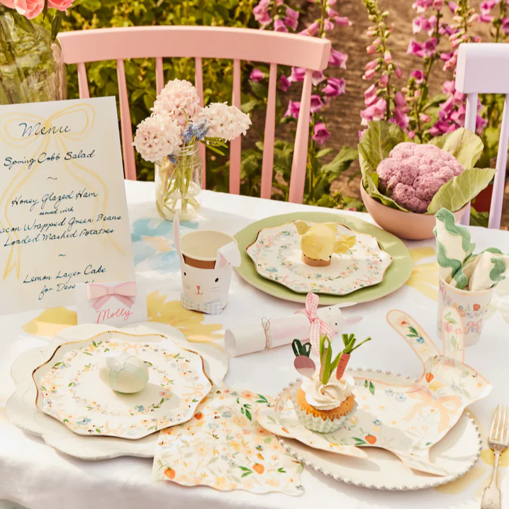 Elegant Floral Large Napkins (pk16) - Image 3