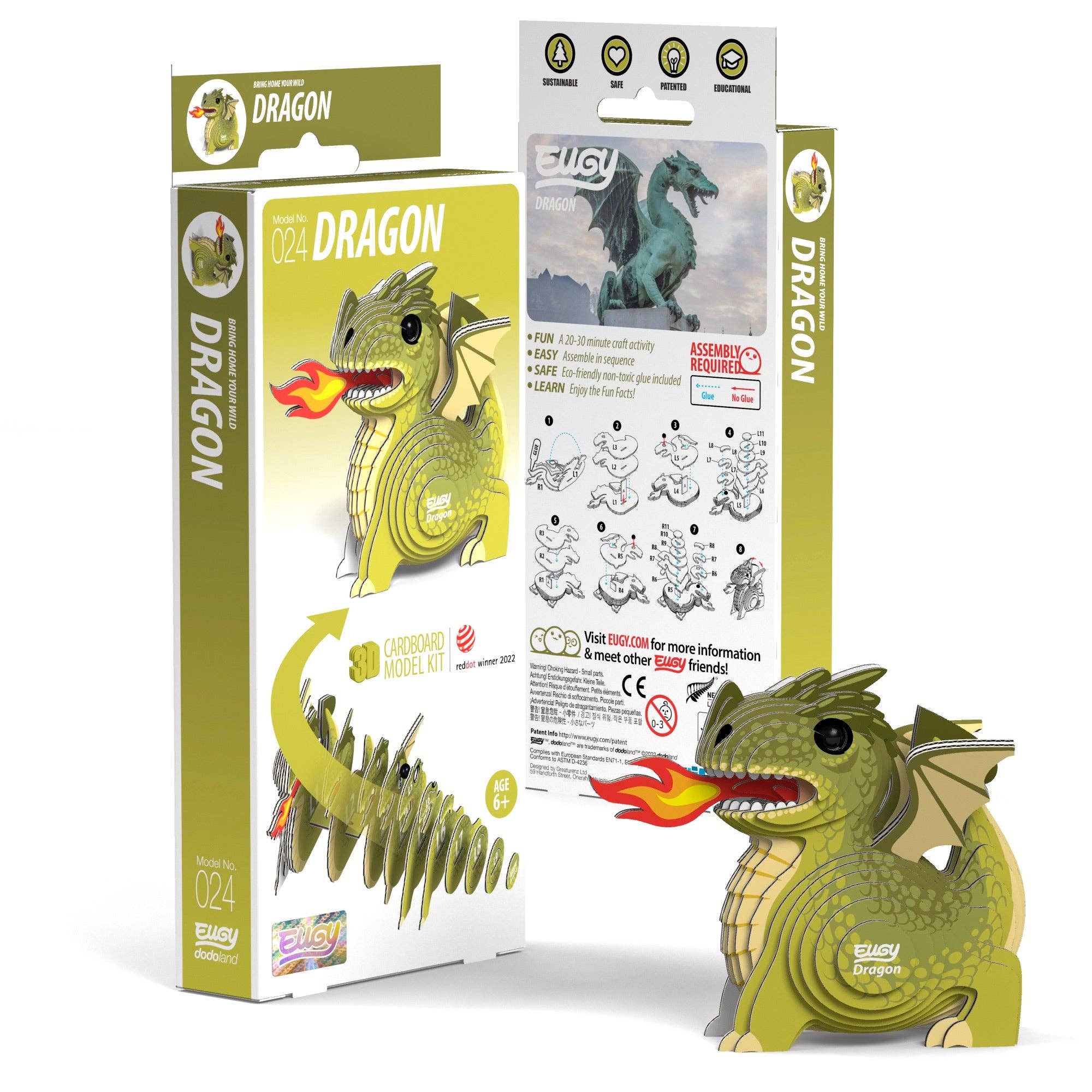 Dragon 3-D model kit - Image 3