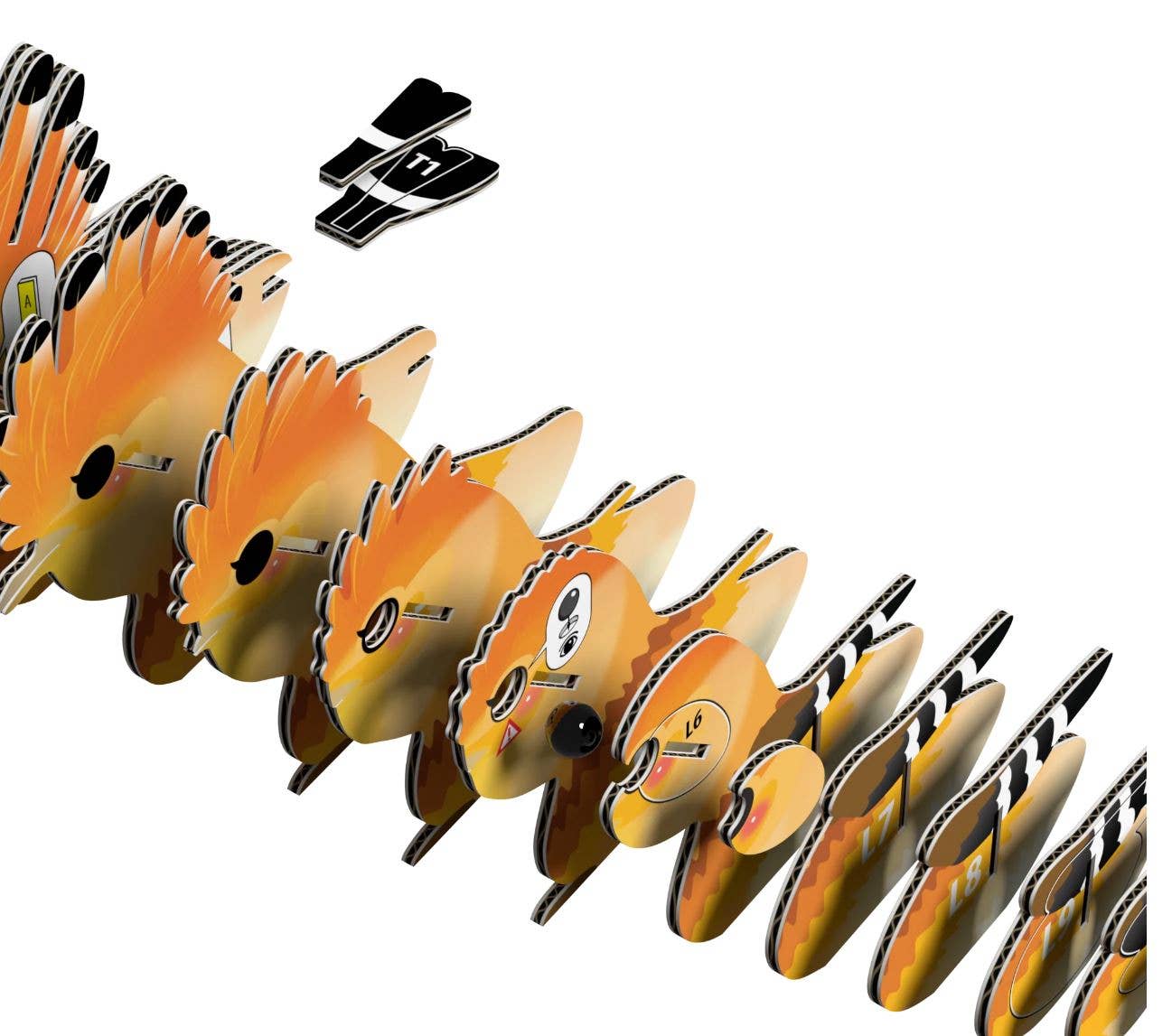 Hoopoe 3D Puzzle - Image 3