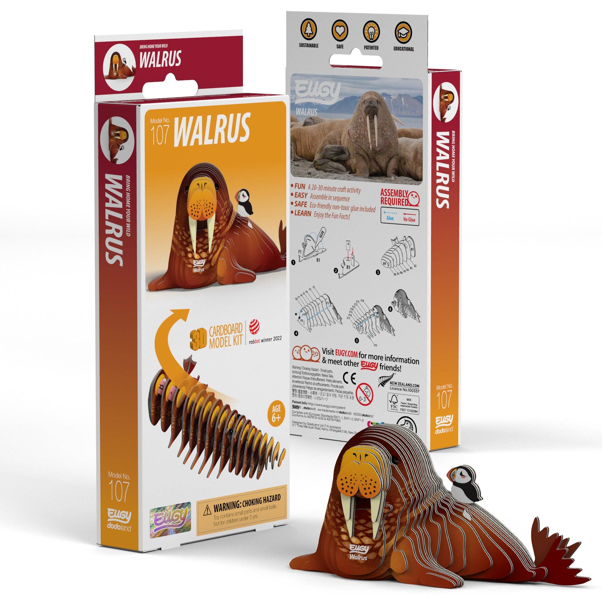 Walrus 3D Puzzle - Image 2