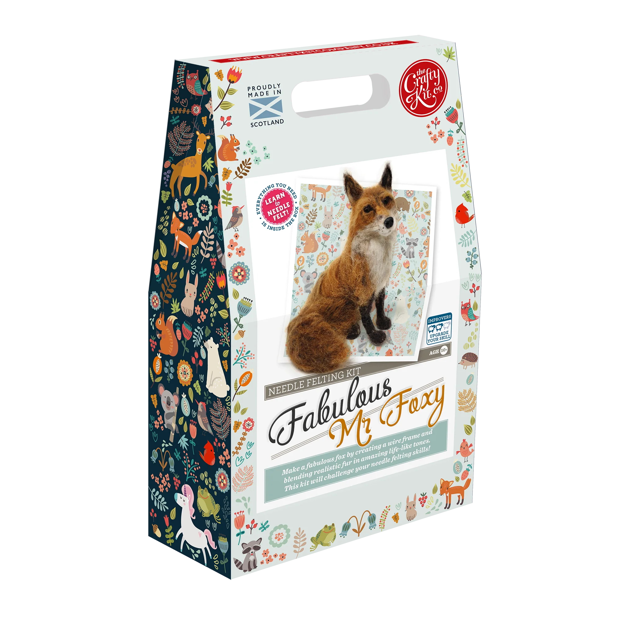 Fabulous Mr Foxy Needle Felting Craft Kit - Image 3