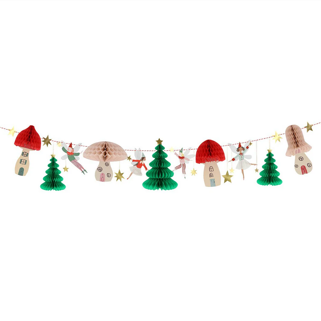 Fairy Honeycomb Woodland Garland - Image 3