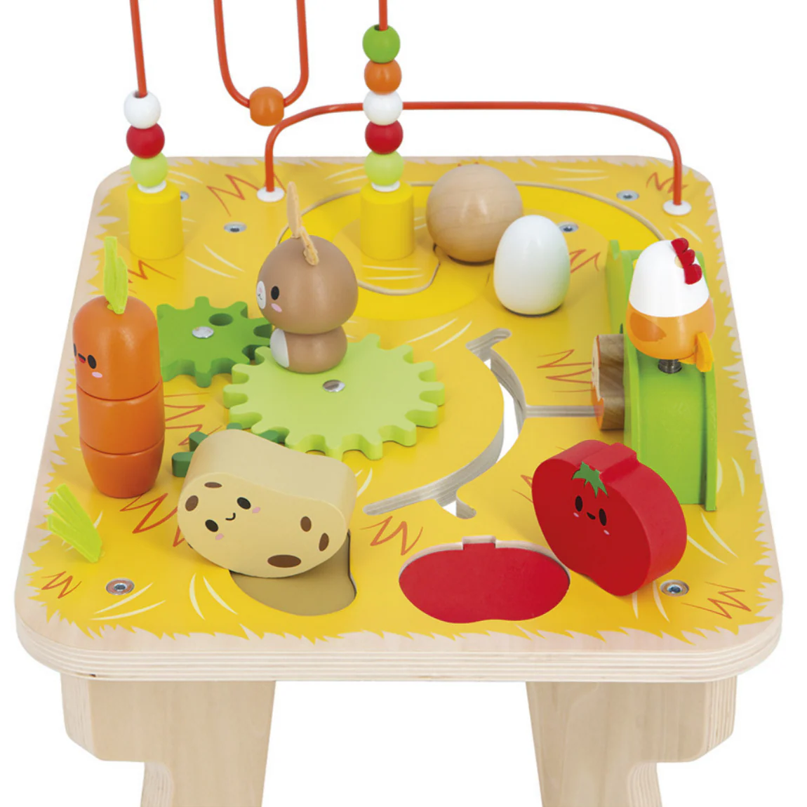 Farm Wooden Multi-Activity Table - Image 3
