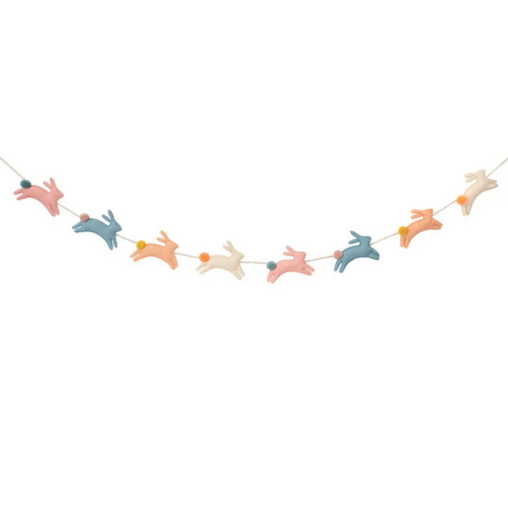 Felt Bunny Garland - Image 4