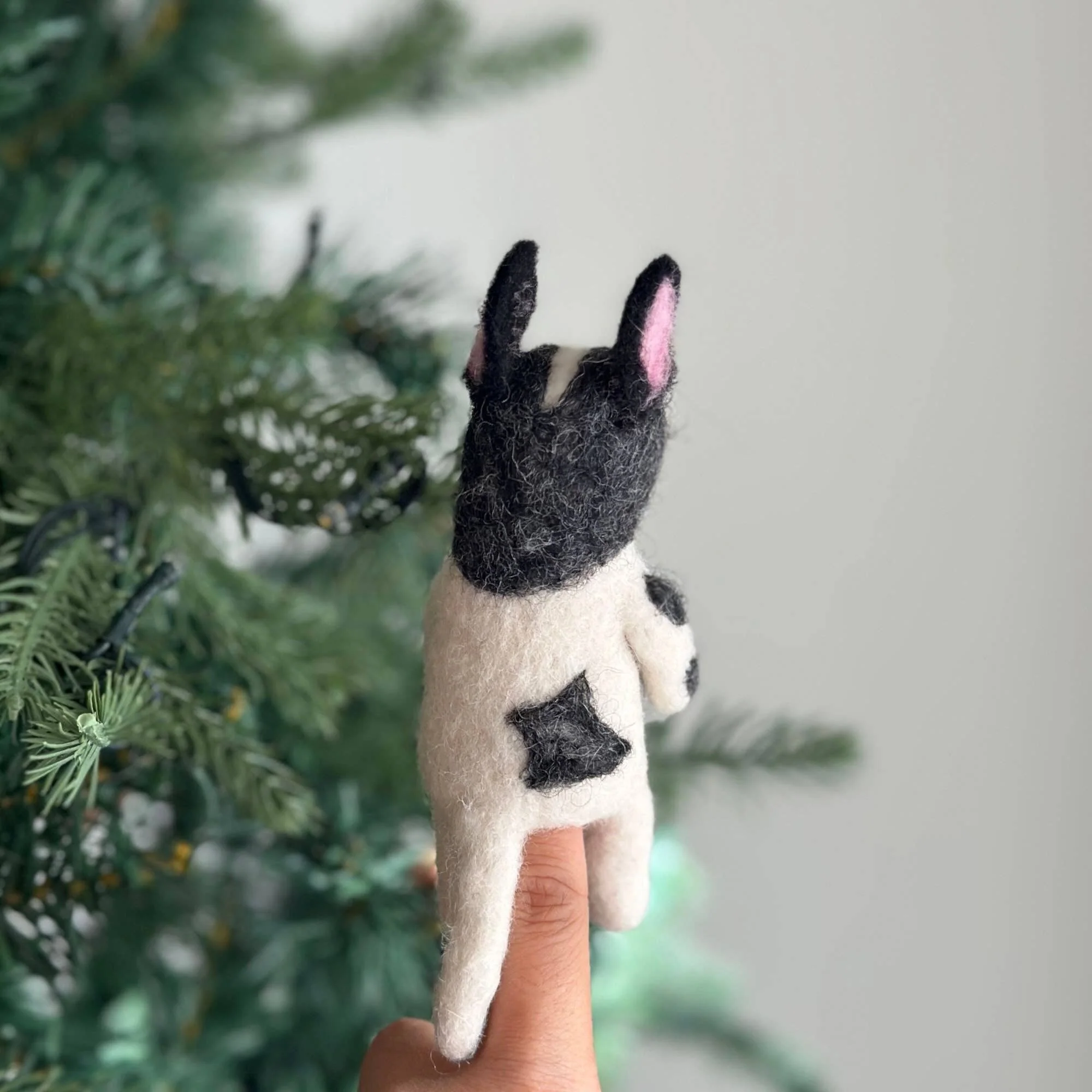 Felt Finger Puppet: French Bull - Image 2