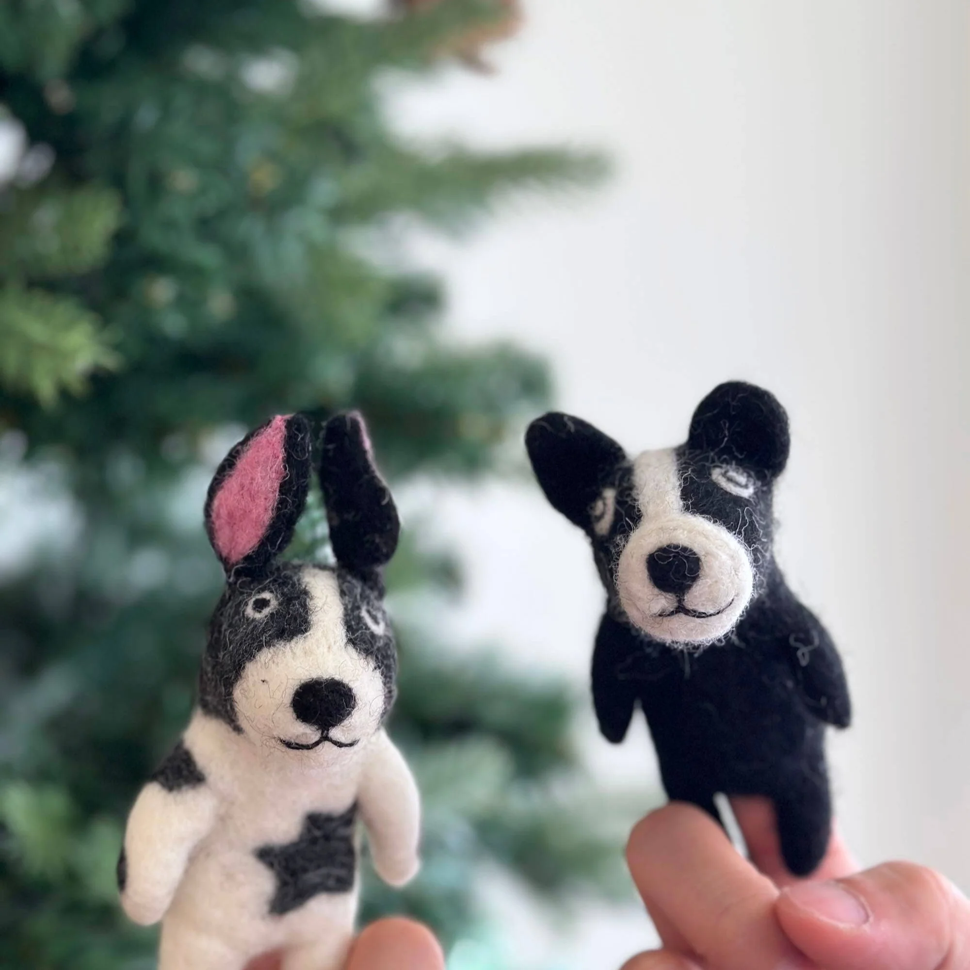 Felt Finger Puppet: French Bull - Image 4