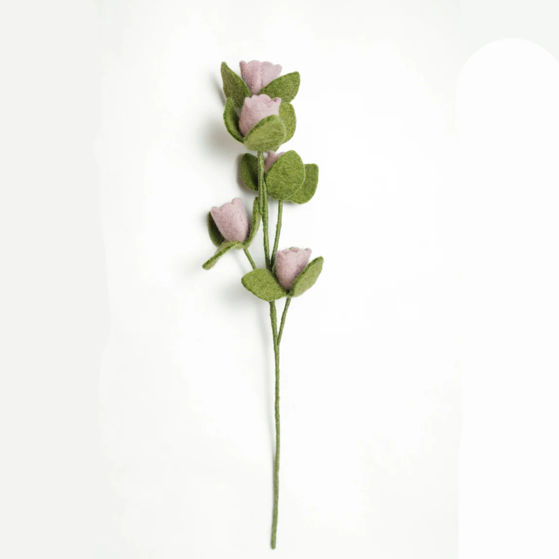 Felt Flower - Pink Bellflower