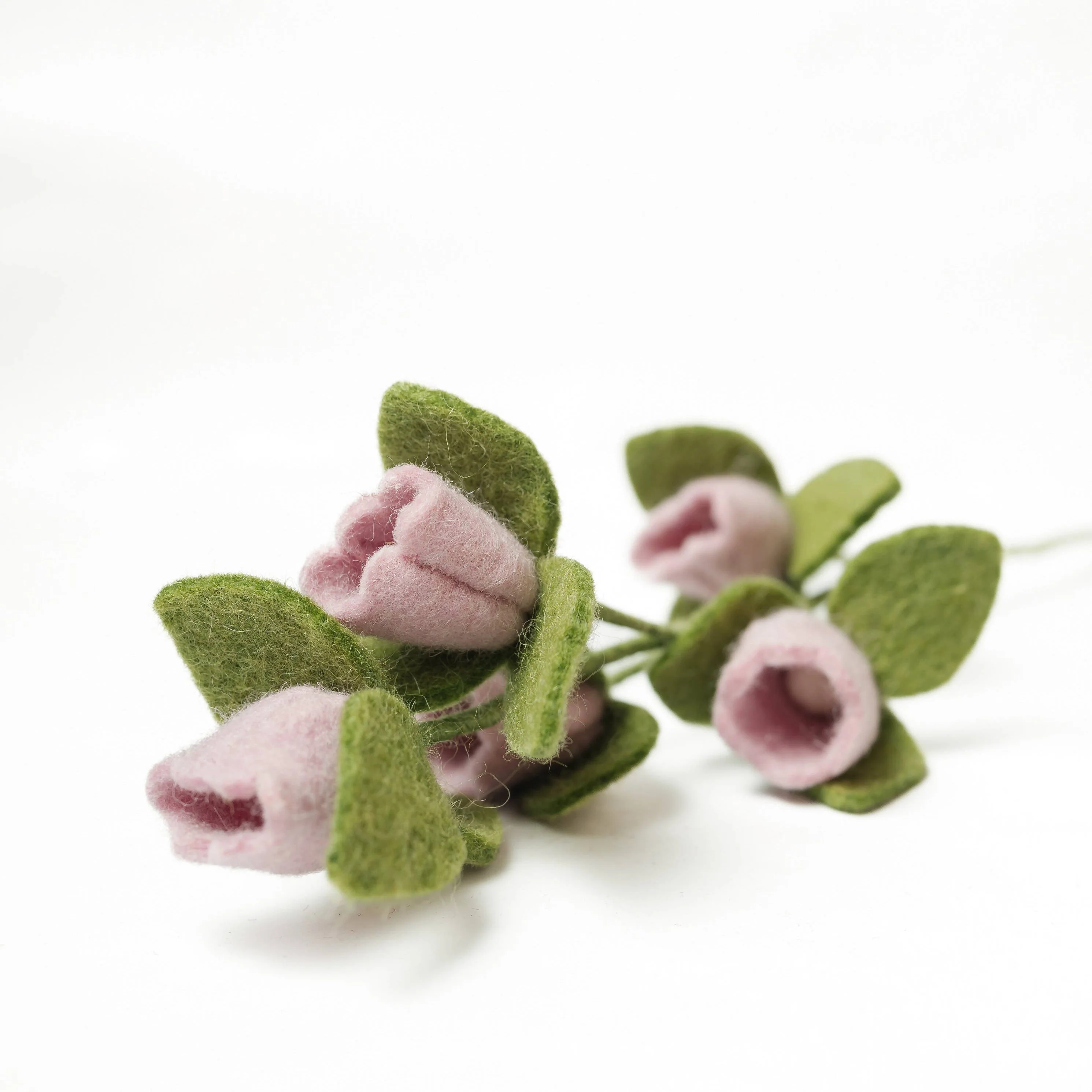 Felt Flower - Pink Bellflower - Image 2