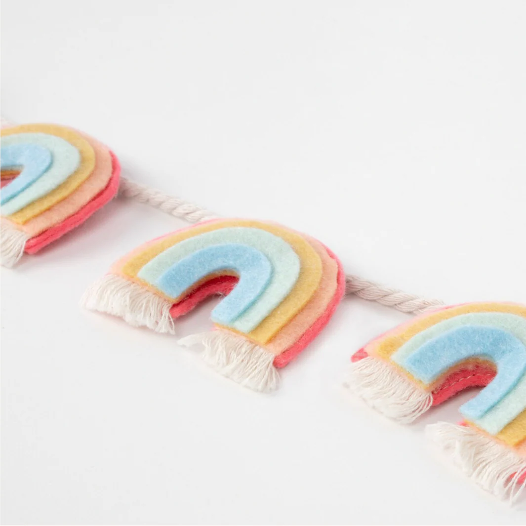 Felt Rainbow Garland - Image 3