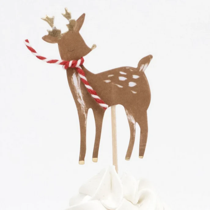 Festive Icon Cupcake Kit (24 toppers) - Image 5