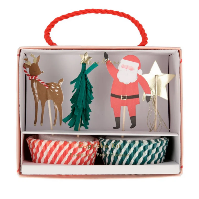 Festive Icon Cupcake Kit (24 toppers) - Image 7