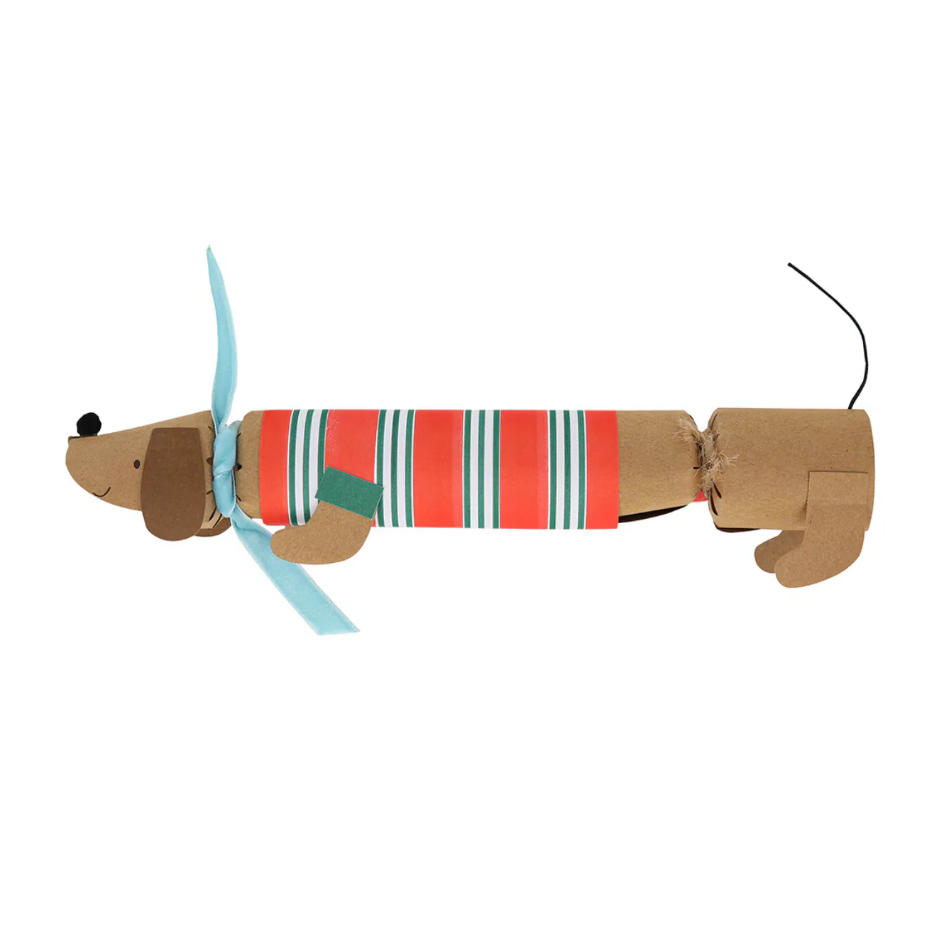 Festive Stripe Sausage Dog Crackers -6pk - Image 4