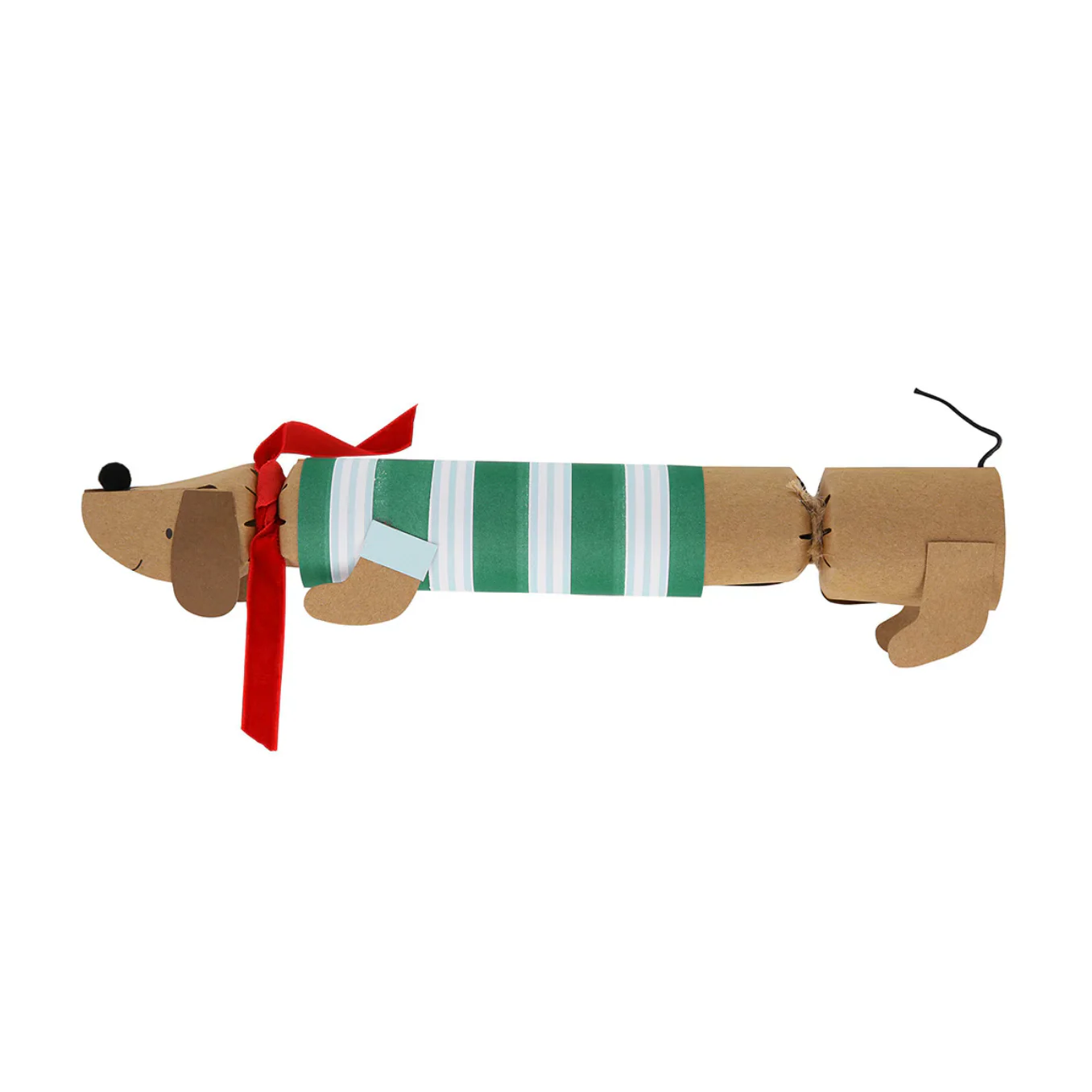 Festive Stripe Sausage Dog Crackers -6pk - Image 5