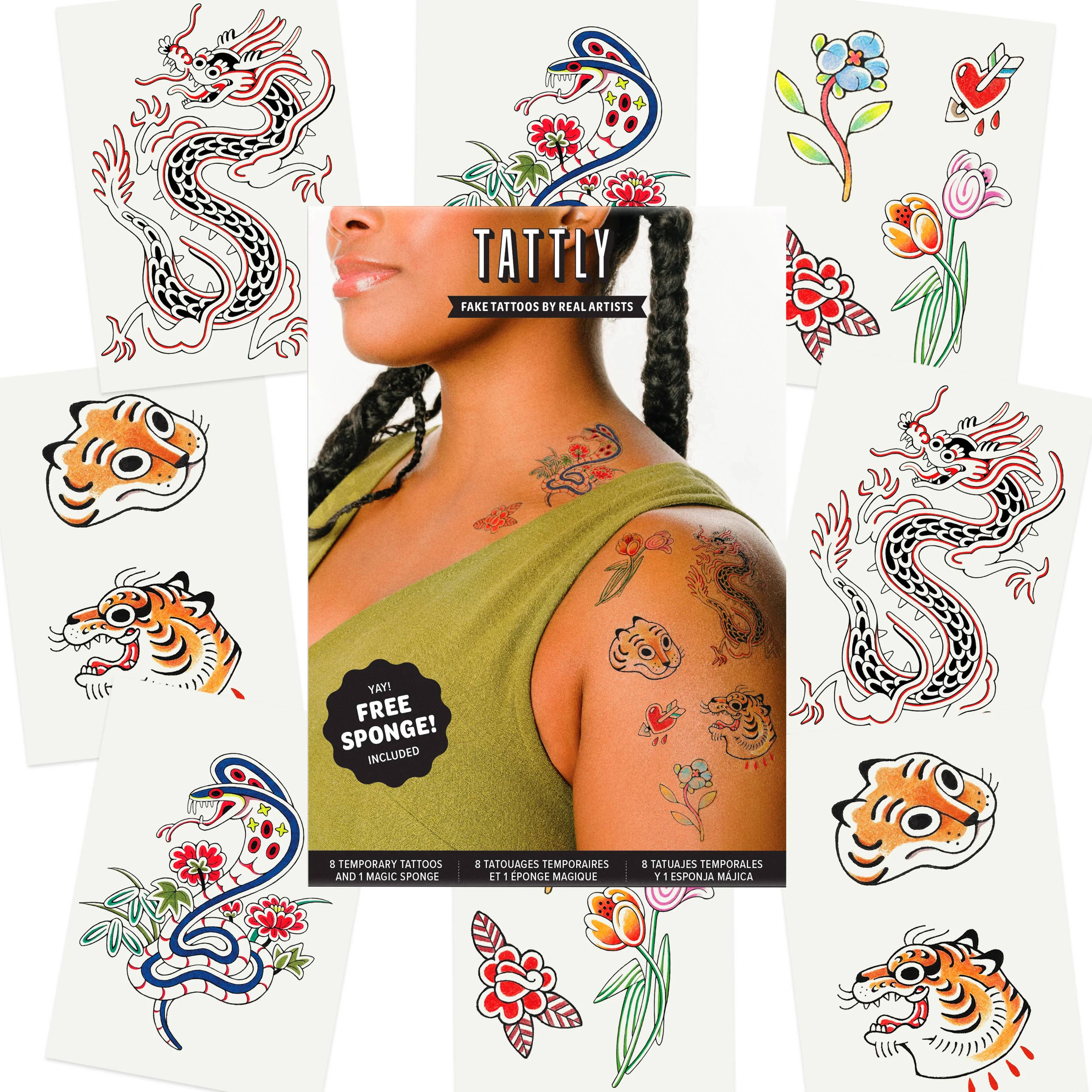 Fierce & Friendly Tattoo Set - Image 2