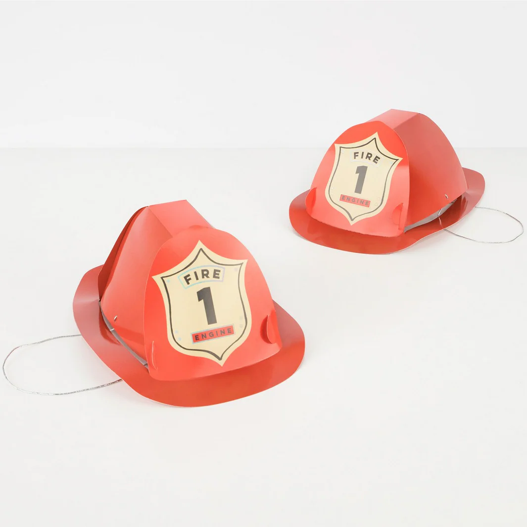 Firefighter Hats (8pk) - Image 3