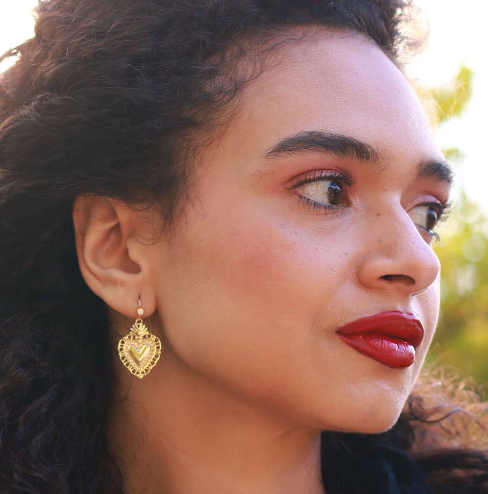 Flame of Love Earrings - Image 2