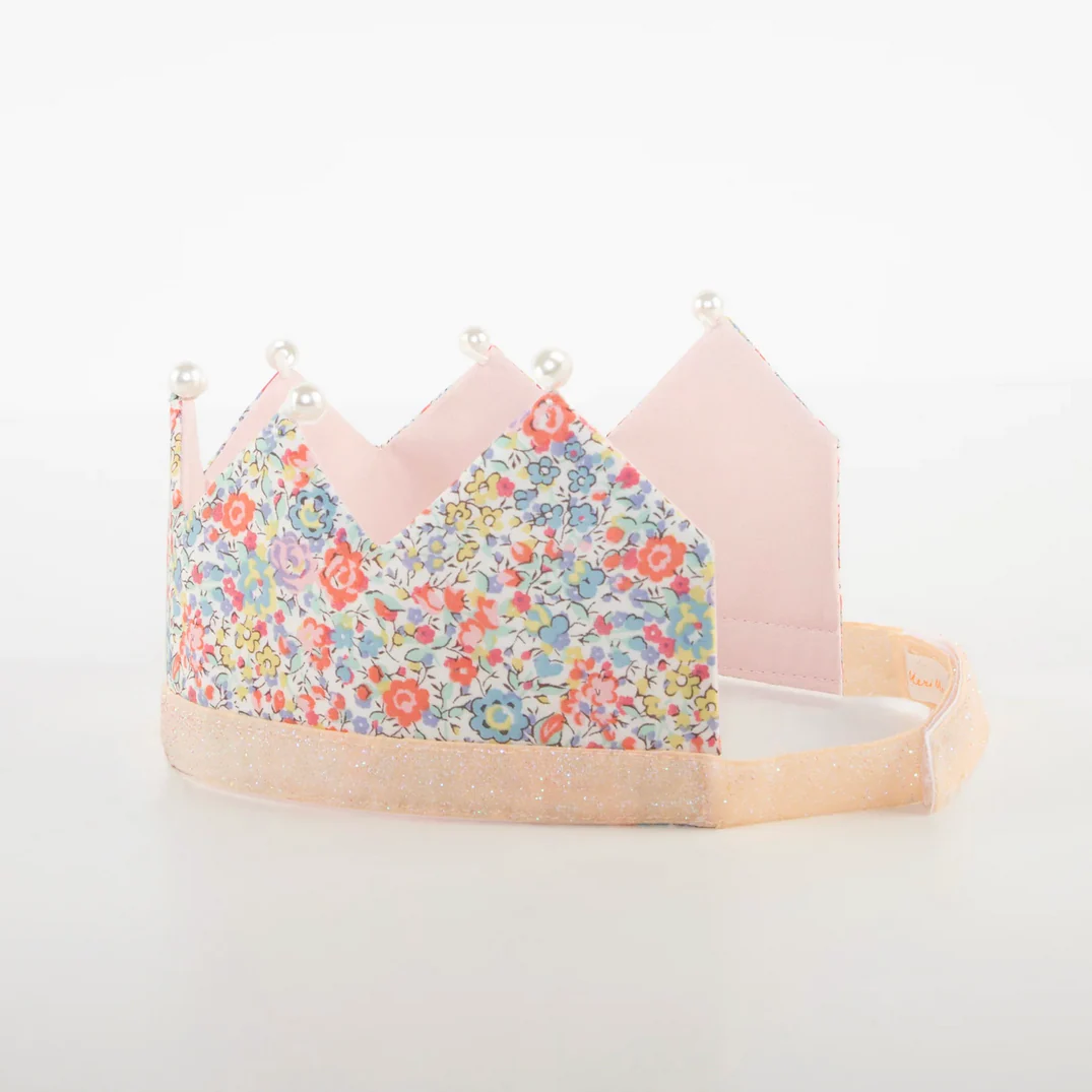 Floral & Pearl Liberty Party Crown - Image 4