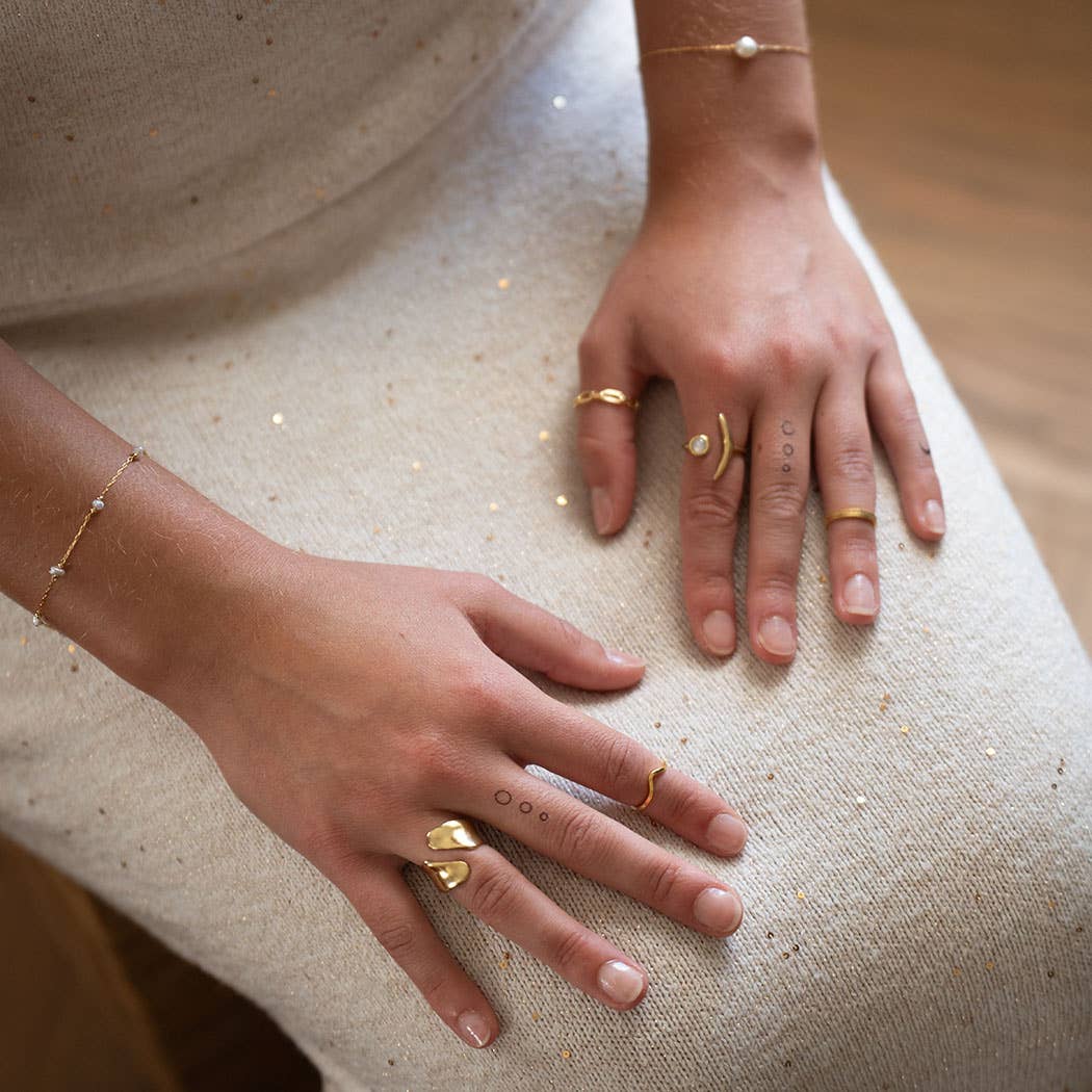 Freshwater Pearl Chain Bracelet - Image 4