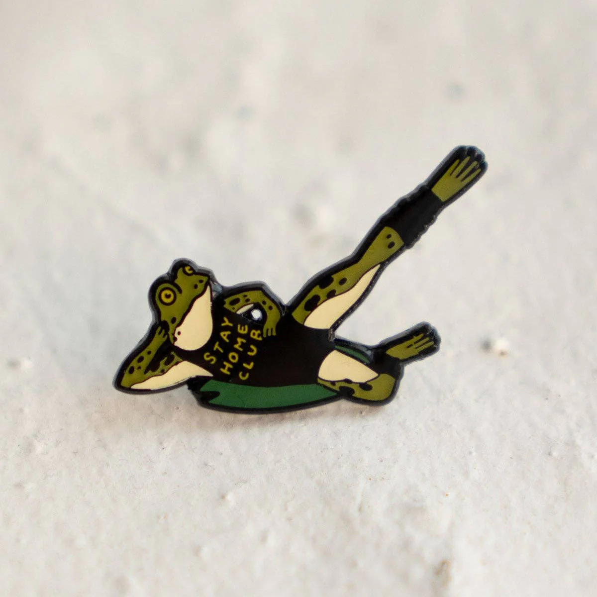 Froggy Workout Pin