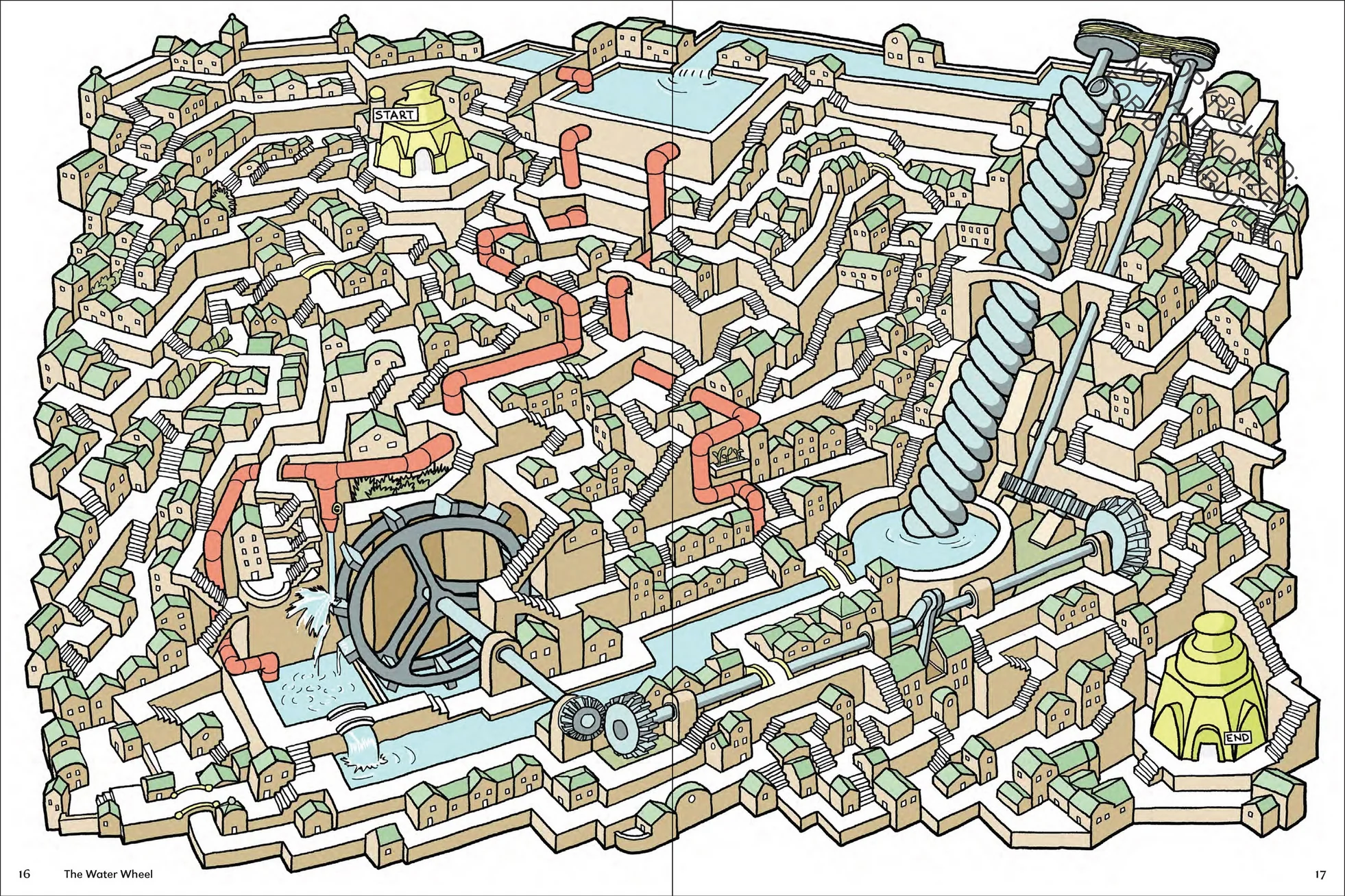 From Here to There: A Book of Mazes to Wander and Explore - Image 2
