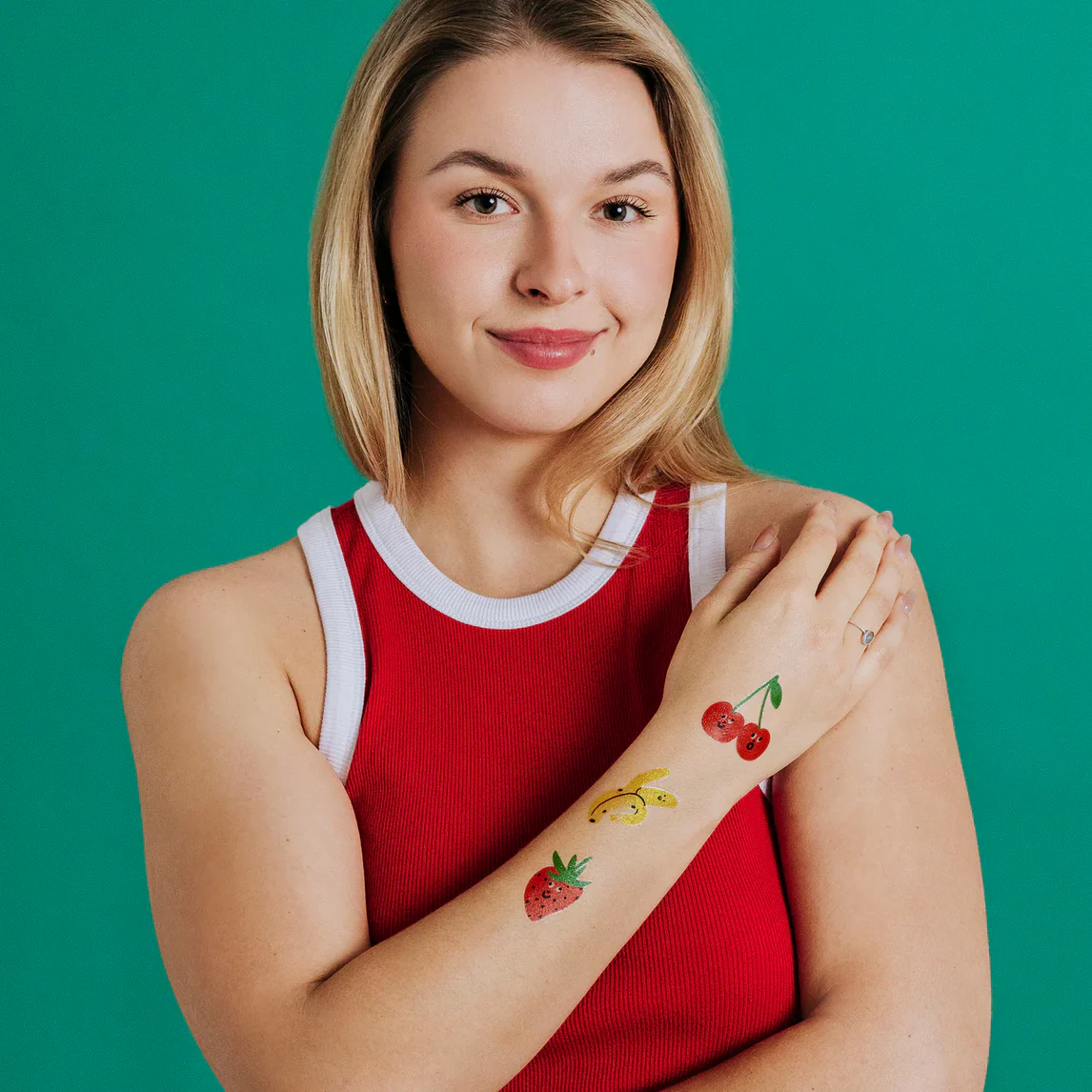 Fruit Faces Tattoo Pair - Kristina Micotti - Image 2