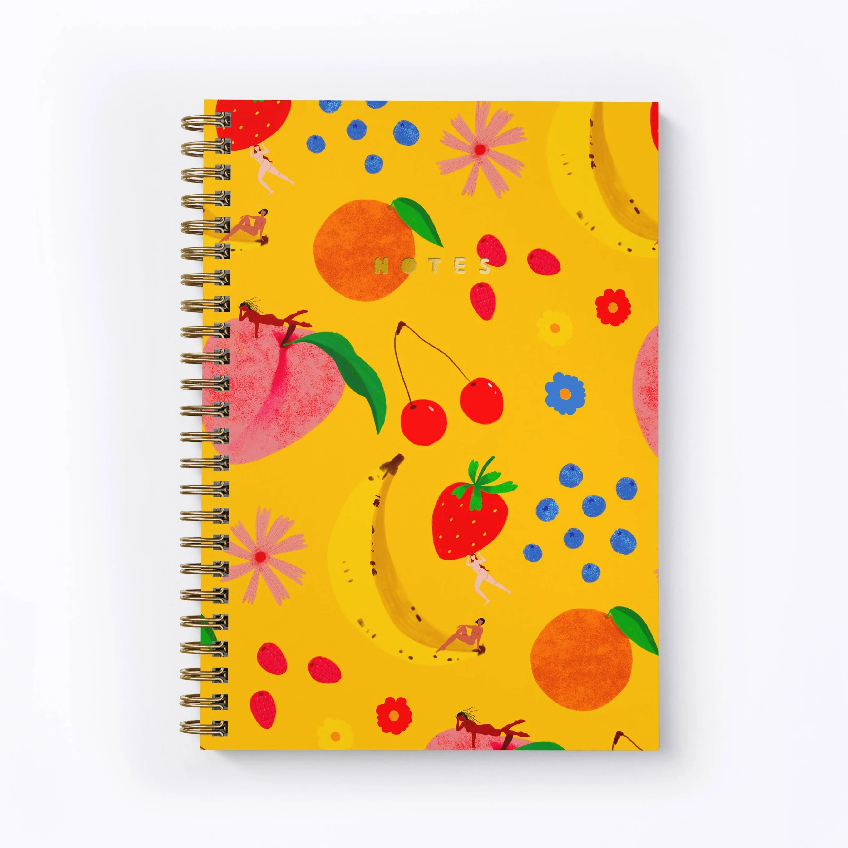 Fruitastic Spiral Notebook -Carolyn Suzuki
