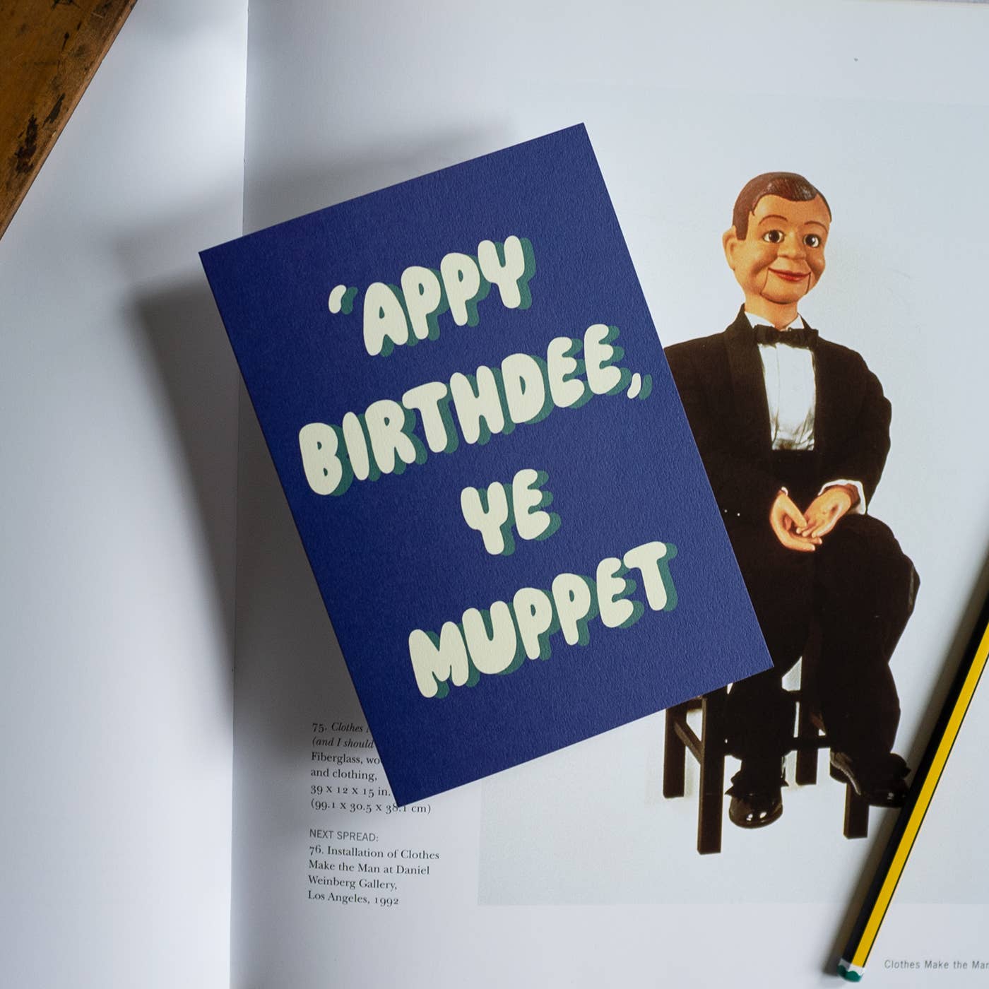 Funny Birthday Card – You Muppet - Image 2