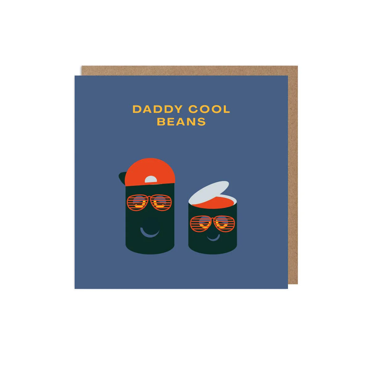 Funny Father's Day Card – Daddy Cool Beans