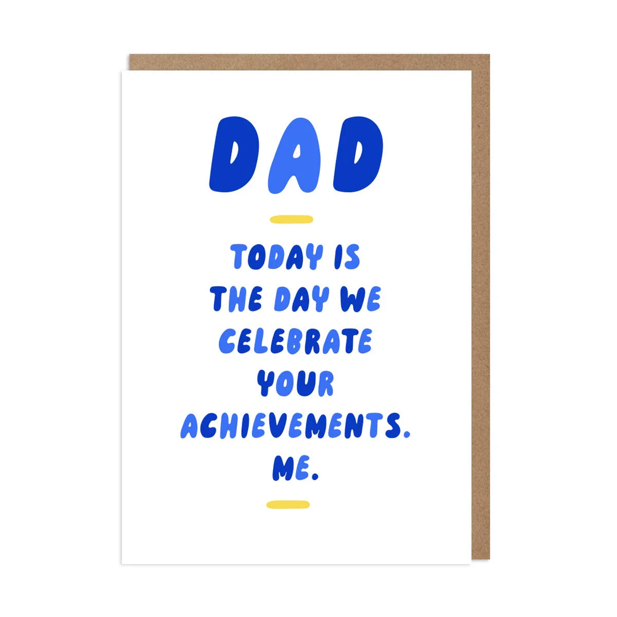 Funny Father's Day Card from Child
