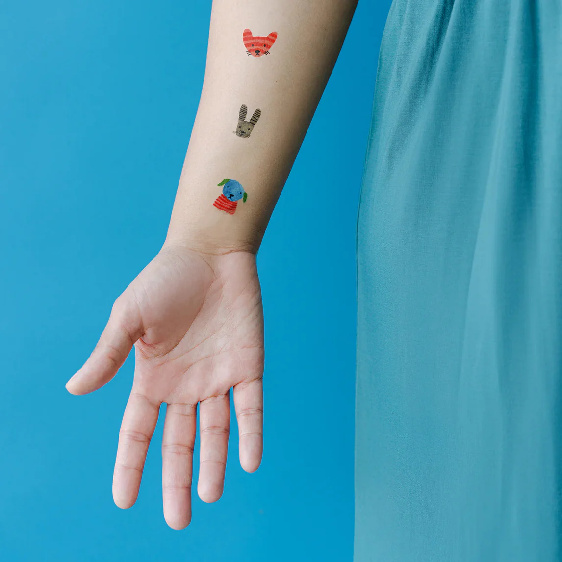 Fuzzy Faces Tattoo Sheet - Image 2