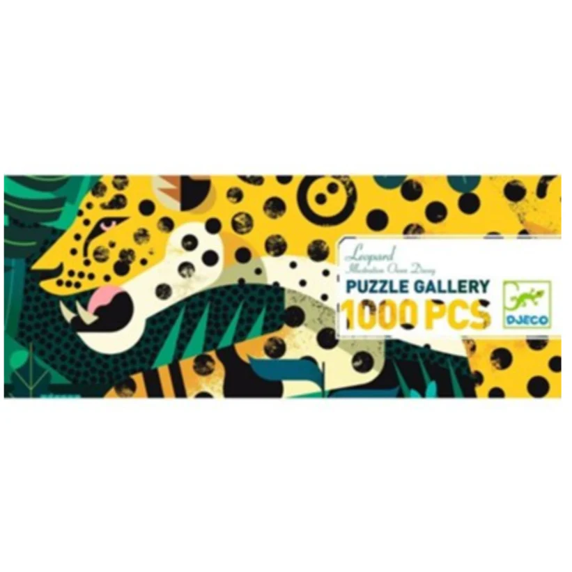 Gallery Leopard Puzzle 1000pcs - Image 3