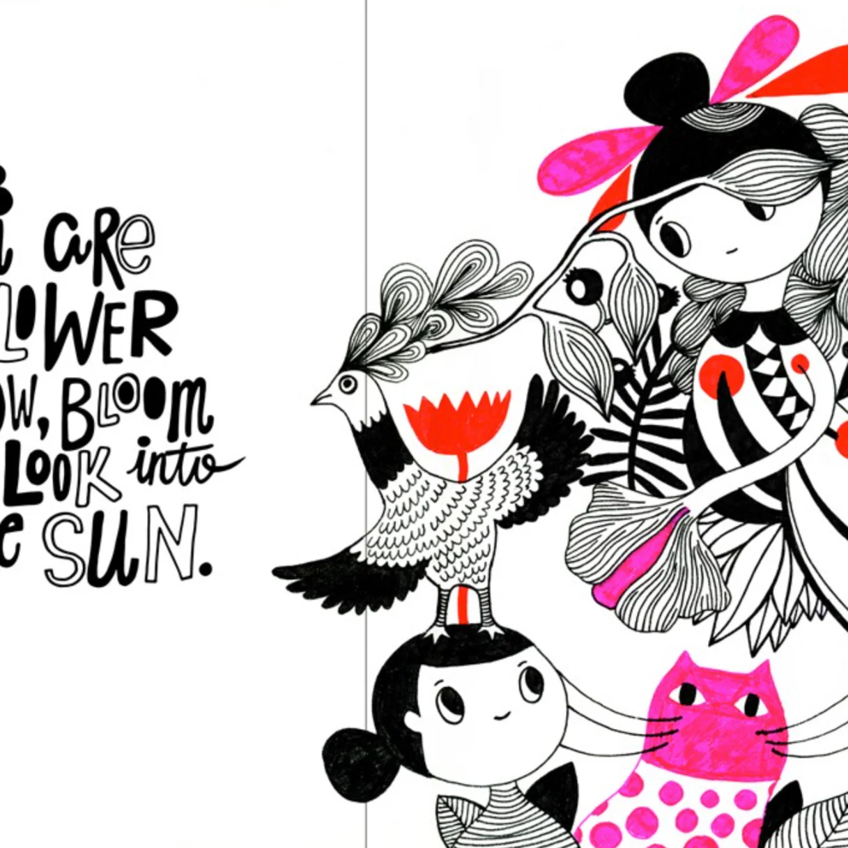 Garden Party : (Nature Themed Whimsical Book for Girls and Women, Beautiful Illustration and Quote Book) - Image 4