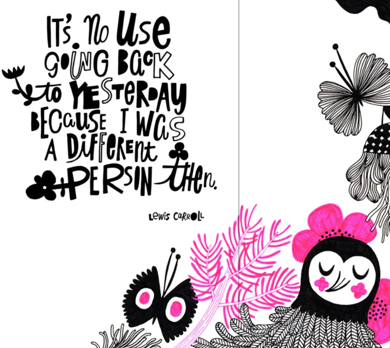 Garden Party : (Nature Themed Whimsical Book for Girls and Women, Beautiful Illustration and Quote Book) - Image 5