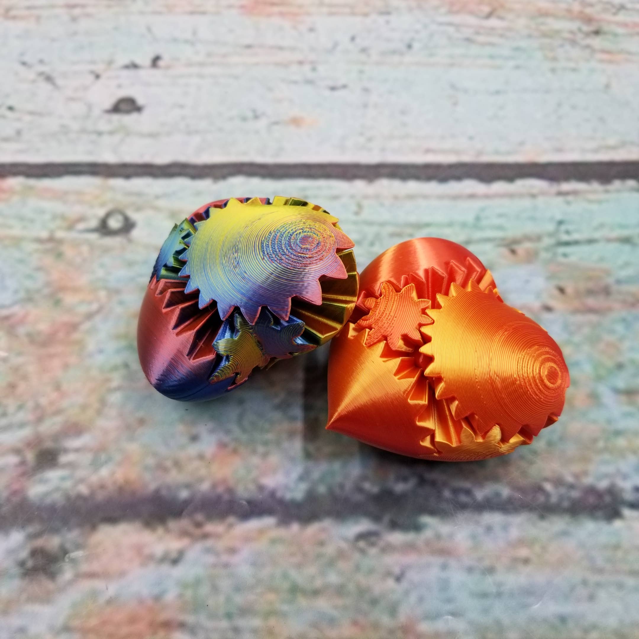 Gear Ball Rotation Heart Toy Fidget Toy - Image 4
